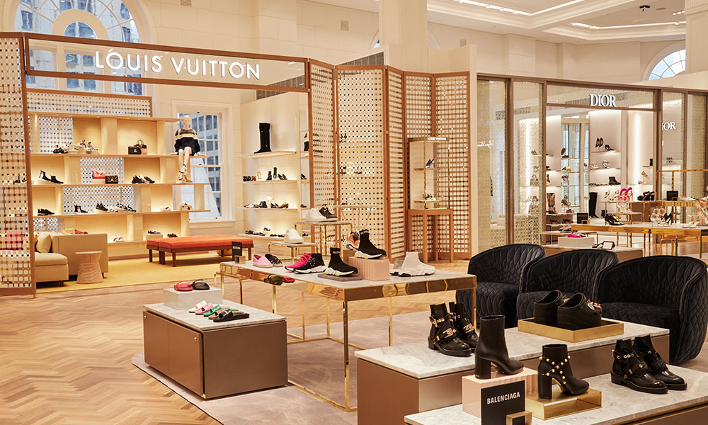 Louis Vuitton Sydney David Jones Women Shoe Salon store, Australia
