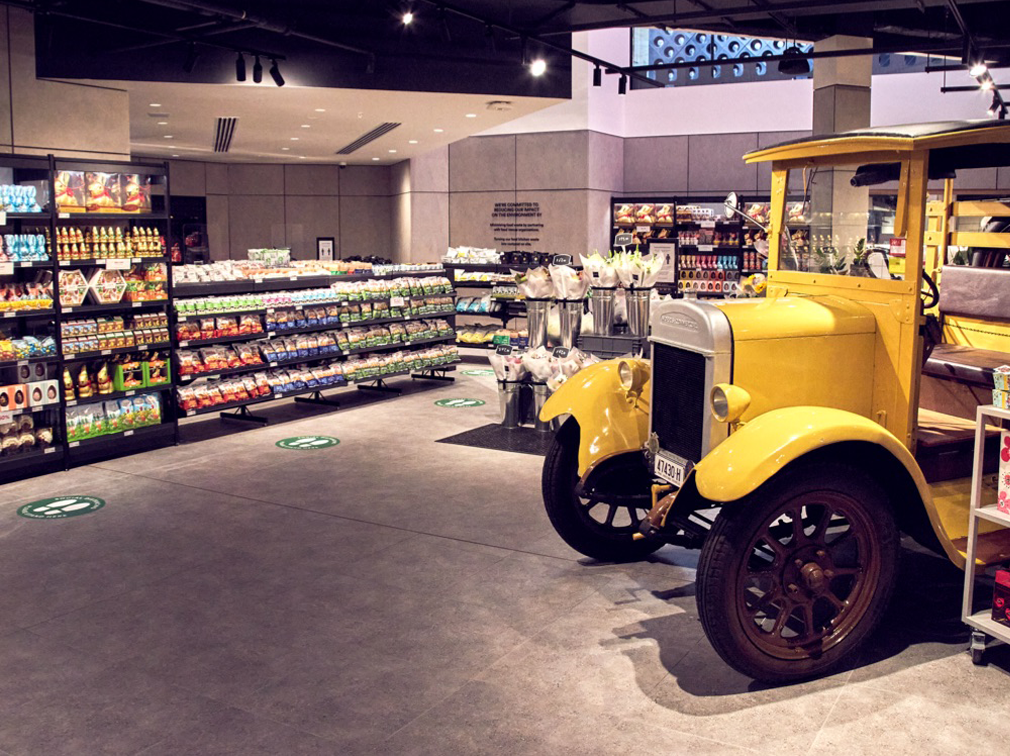 David Jones Food Locations, Partners & Products