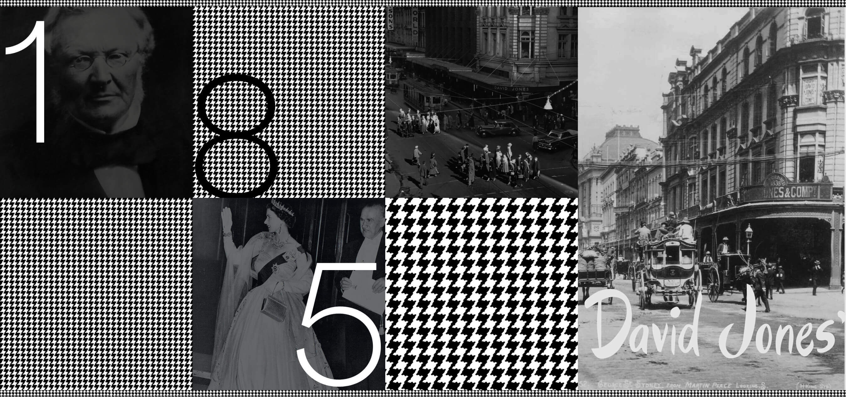 David Jones 180th anniversary: The birth of the famous houndstooth