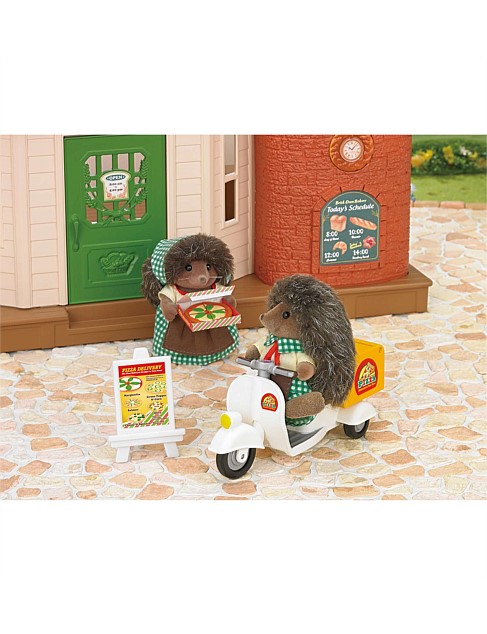 Pizza Shop Sylvanian Families Pizza Delivery Set Sylvanian