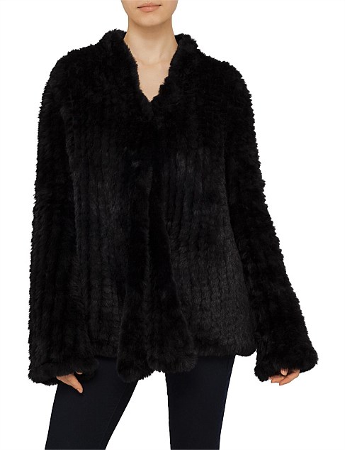 waterfall lapel jacket