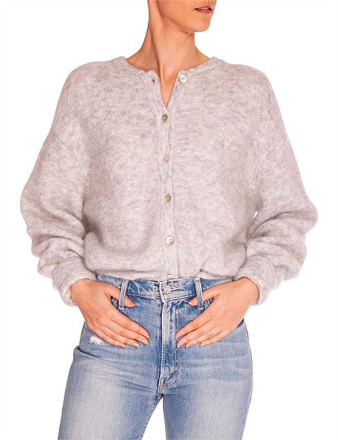 Knitted Cardigan American Vintage Cardigan Zabidoo American