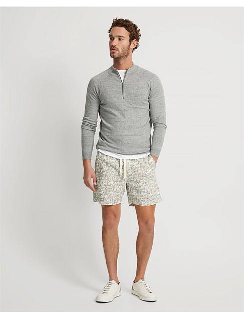 Oxford Toby Linen Cotton Printed Shorts David Jones