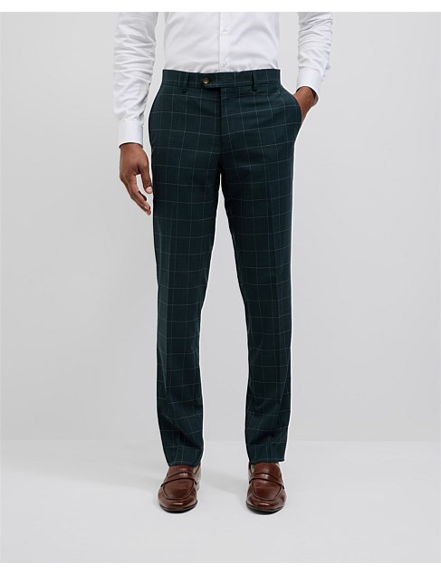 Politix Sebastian Windowpane Check Tailored Pant David Jones