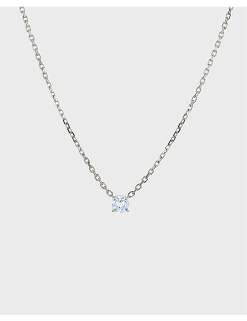 Sarah Sebastian the Aquamarine Birthstone Necklace David Jones