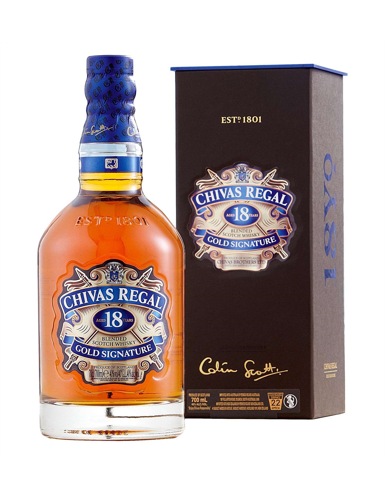 18 Year Old Blended Scotch Whisky