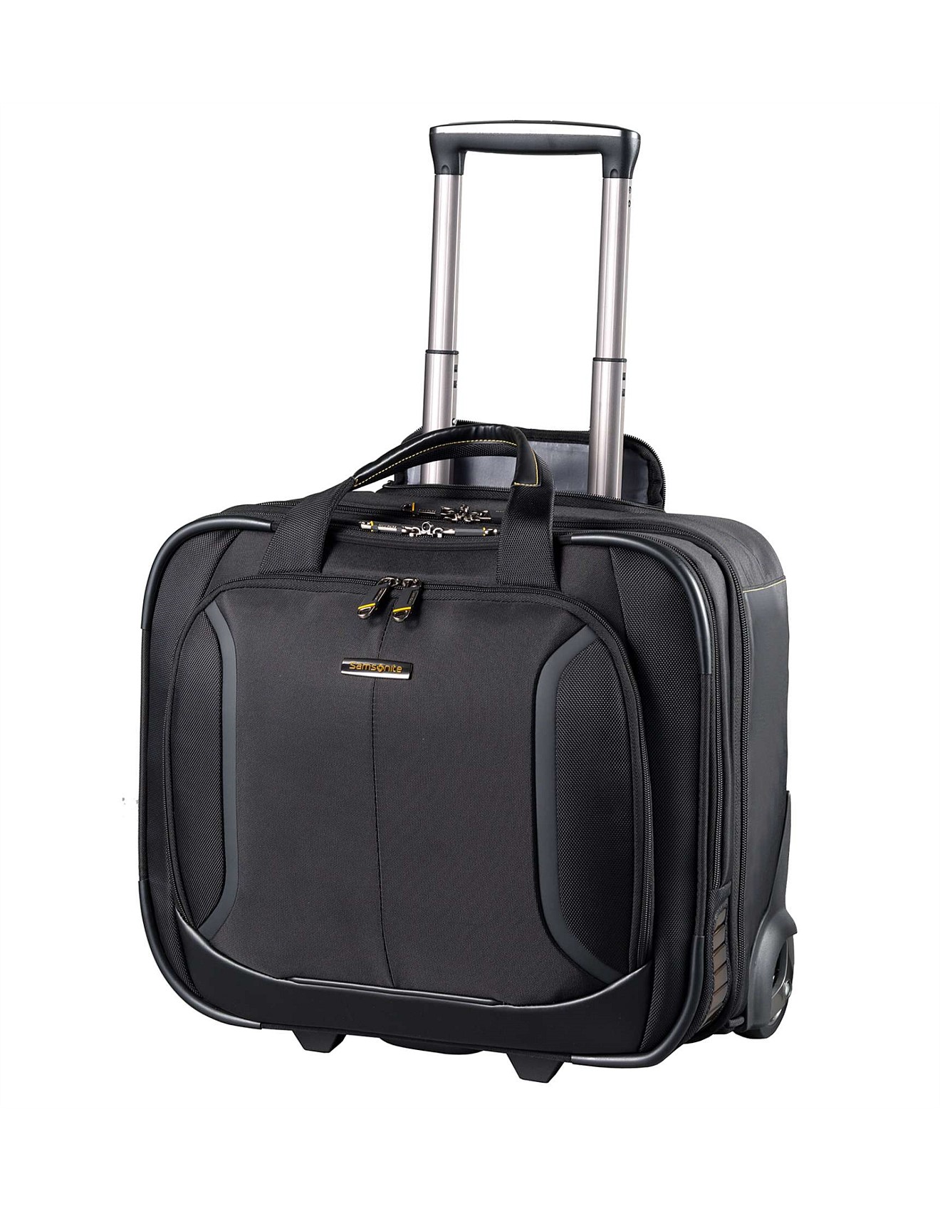 Samsonite Viz Air Plus Rolling Tote Suitcase Black David Jones