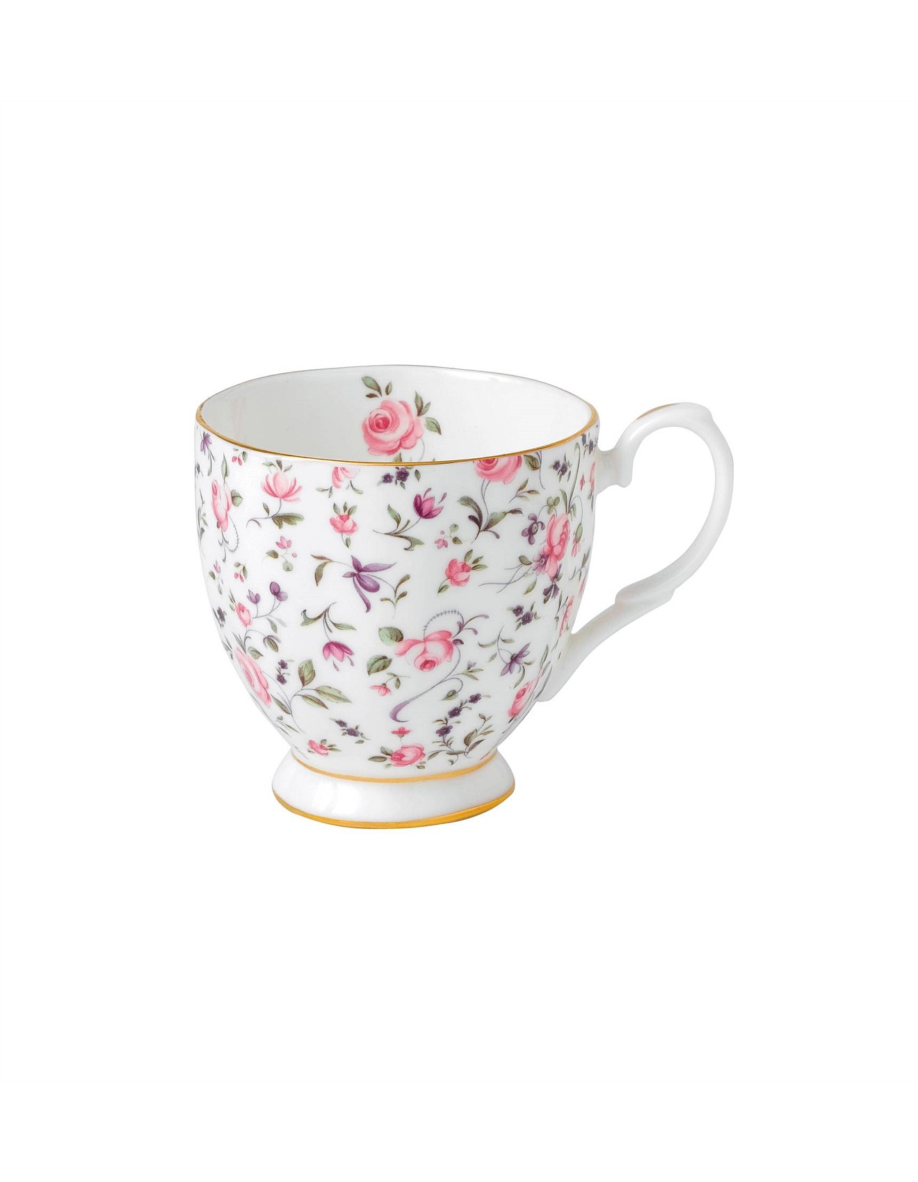 Royal Albert Rose Confetti Vintage Mug David Jones