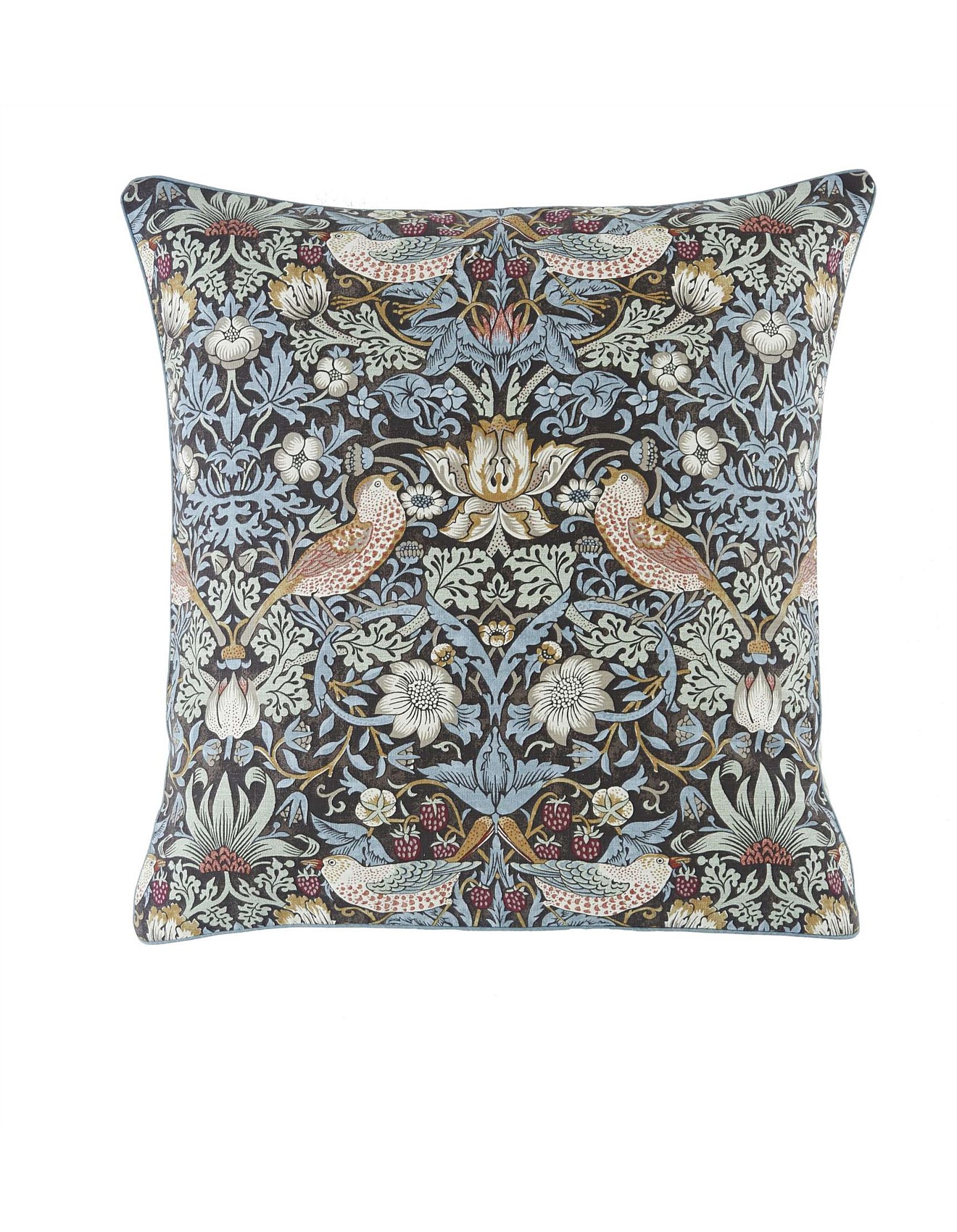 Morris Co Strawberry Thief European Pillow Case (ea) David Jones