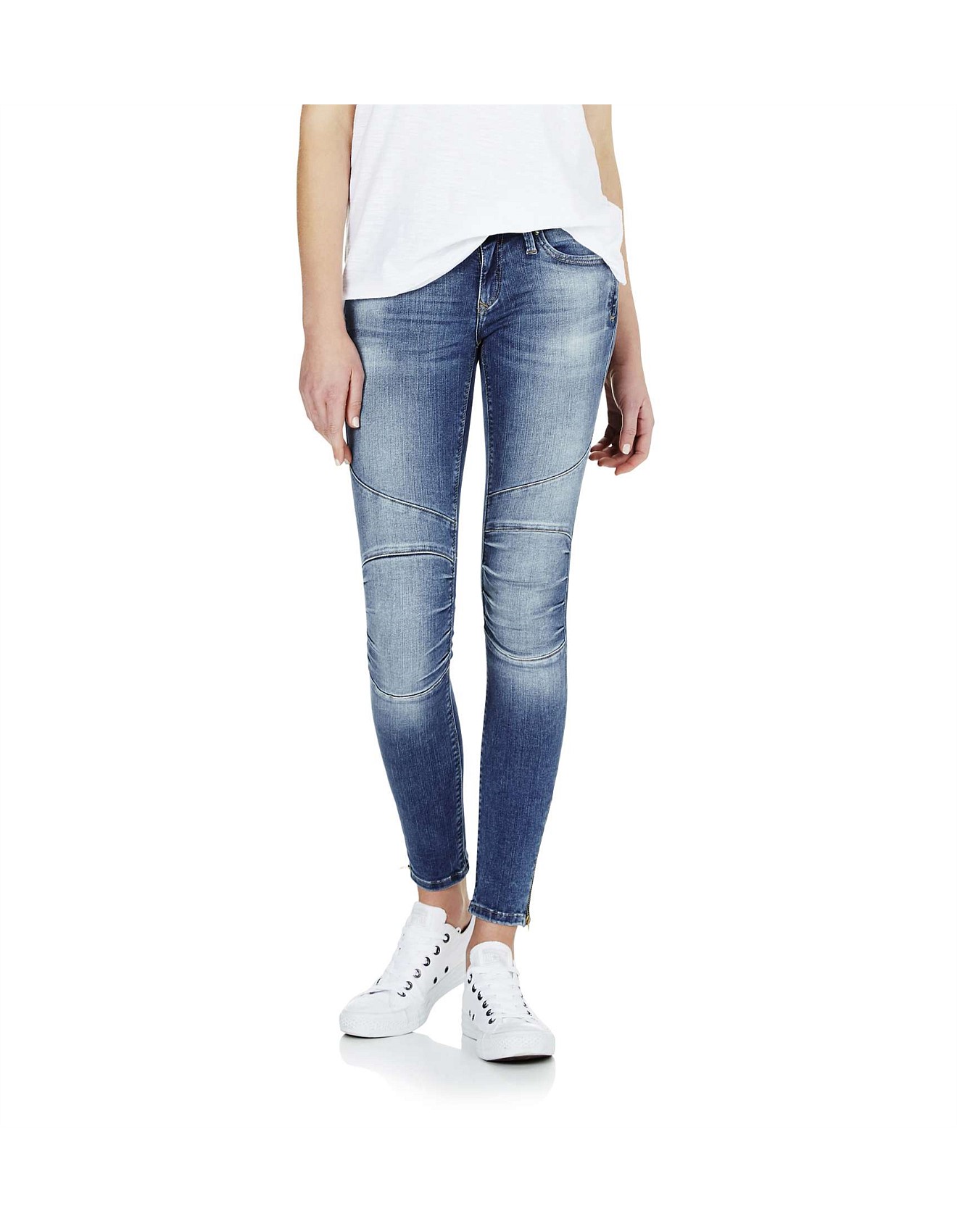 low ankle jeans