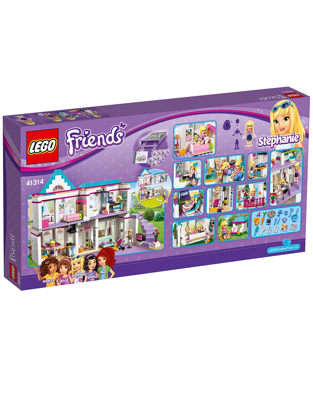 Lego Friends Stephanie's House 41314 David Jones