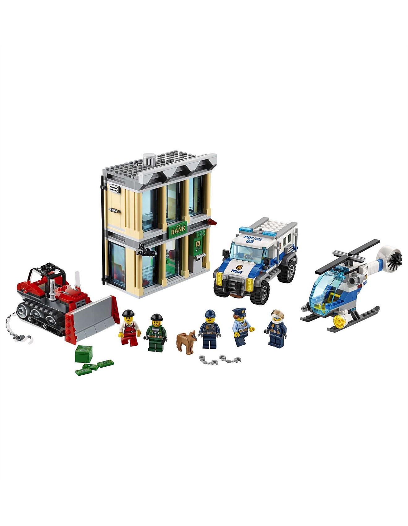 Lego City Bulldozer Break-in 60140 David Jones