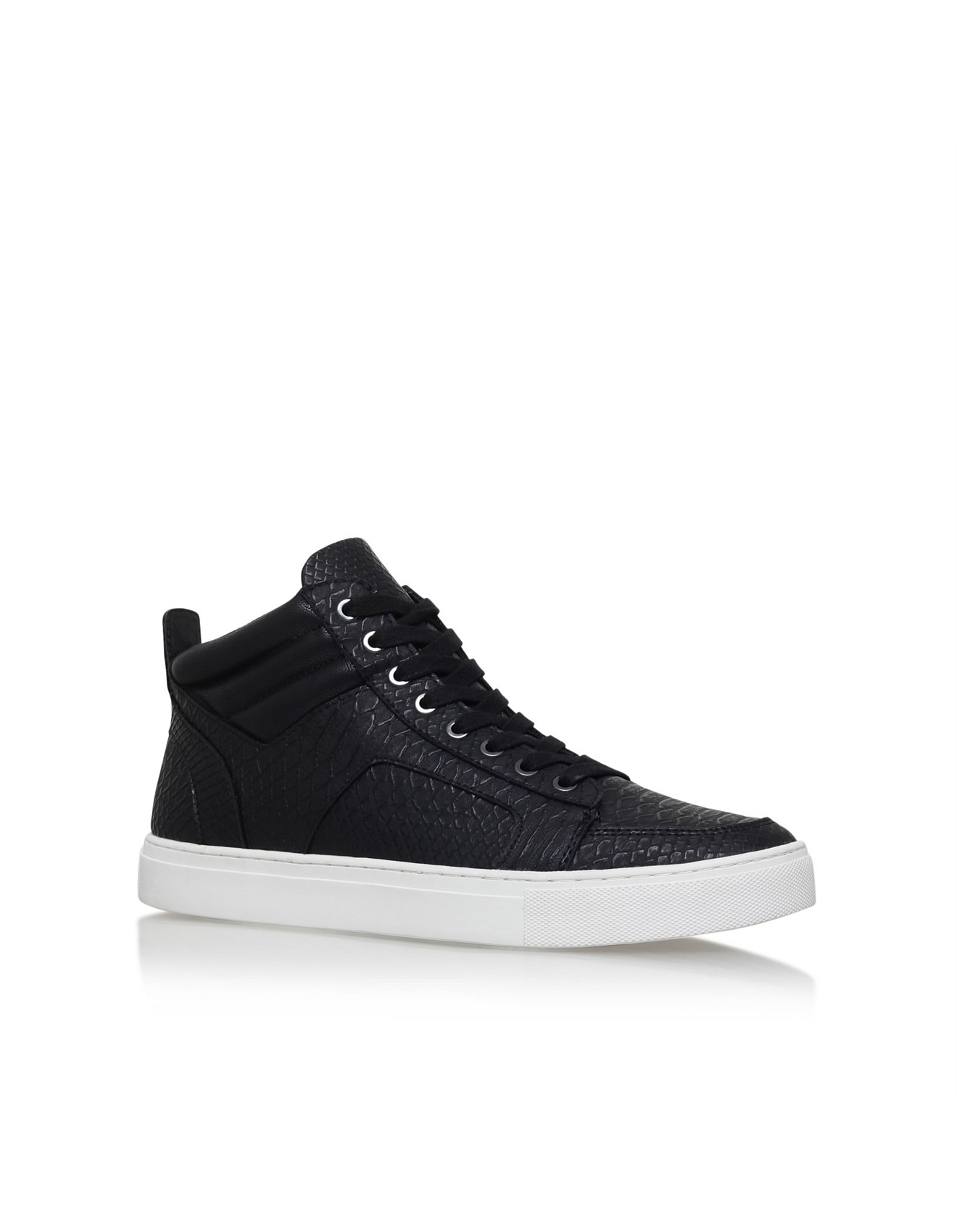 black high top trainers