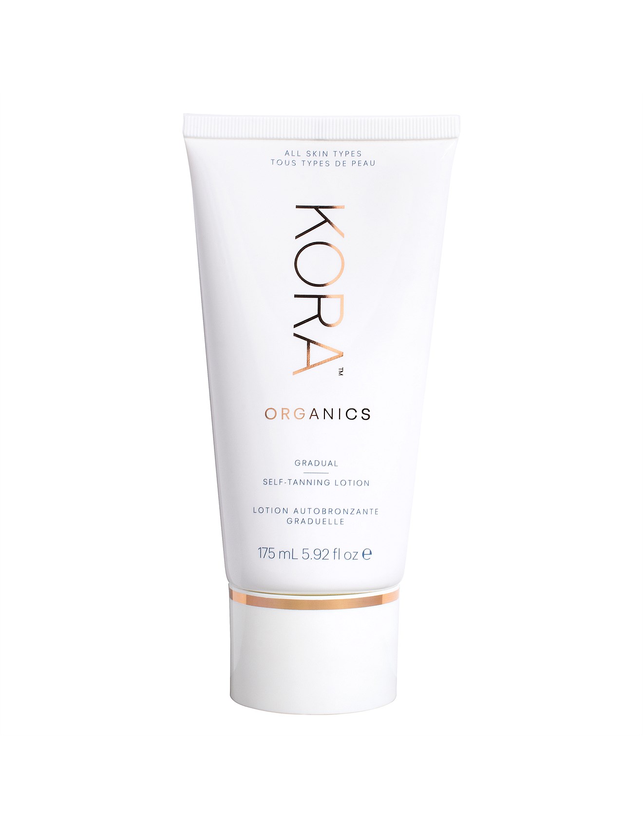 kora organics self tanning lotion