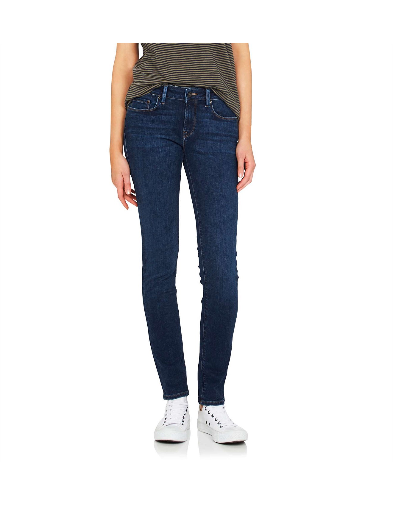 Mavi Alexa Ankle Jeans Mavi Alexa Mid Rise Skinny Jean David