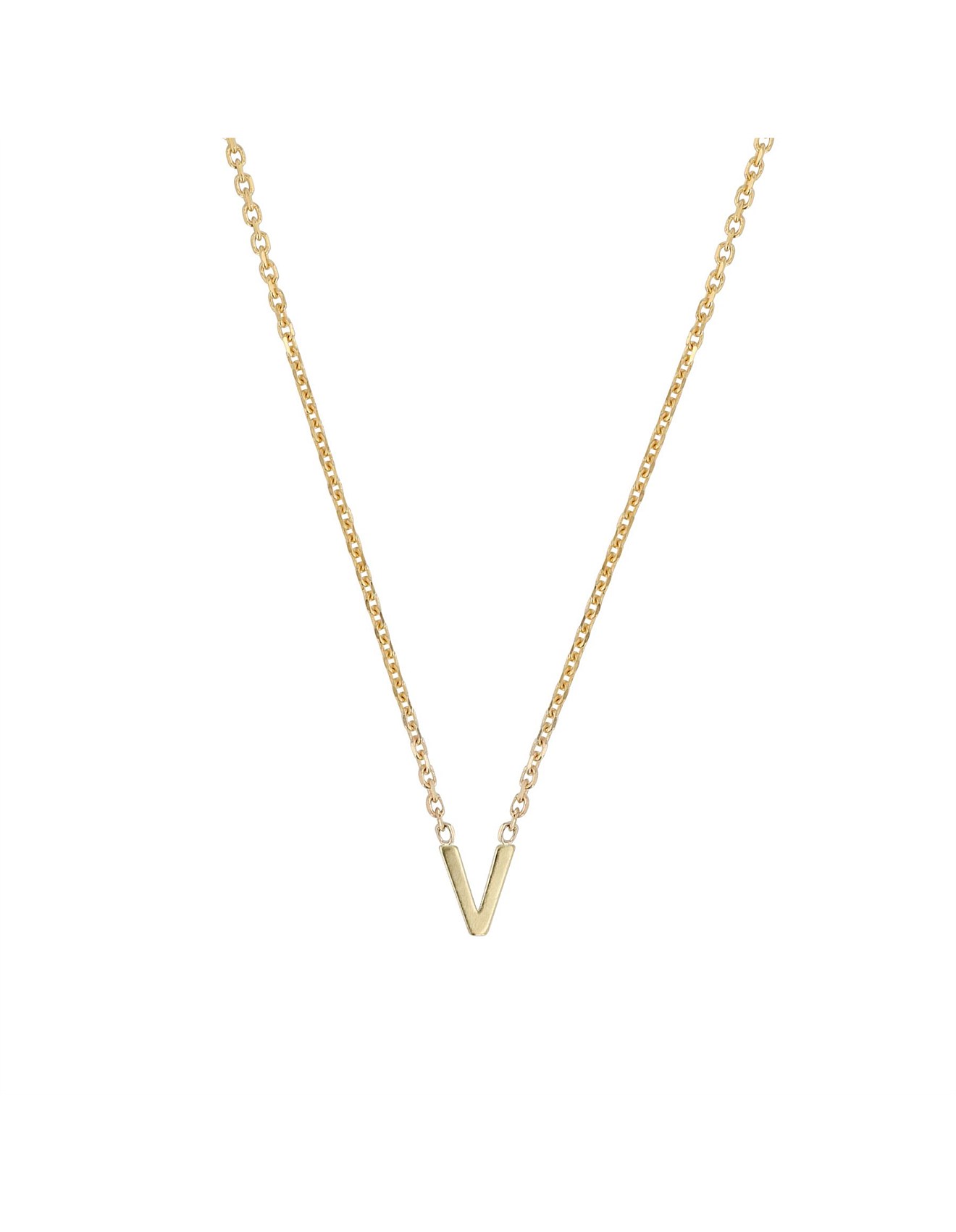 Charm Necklace Sarah Sebastian Letter Necklace Petite Initial Shop