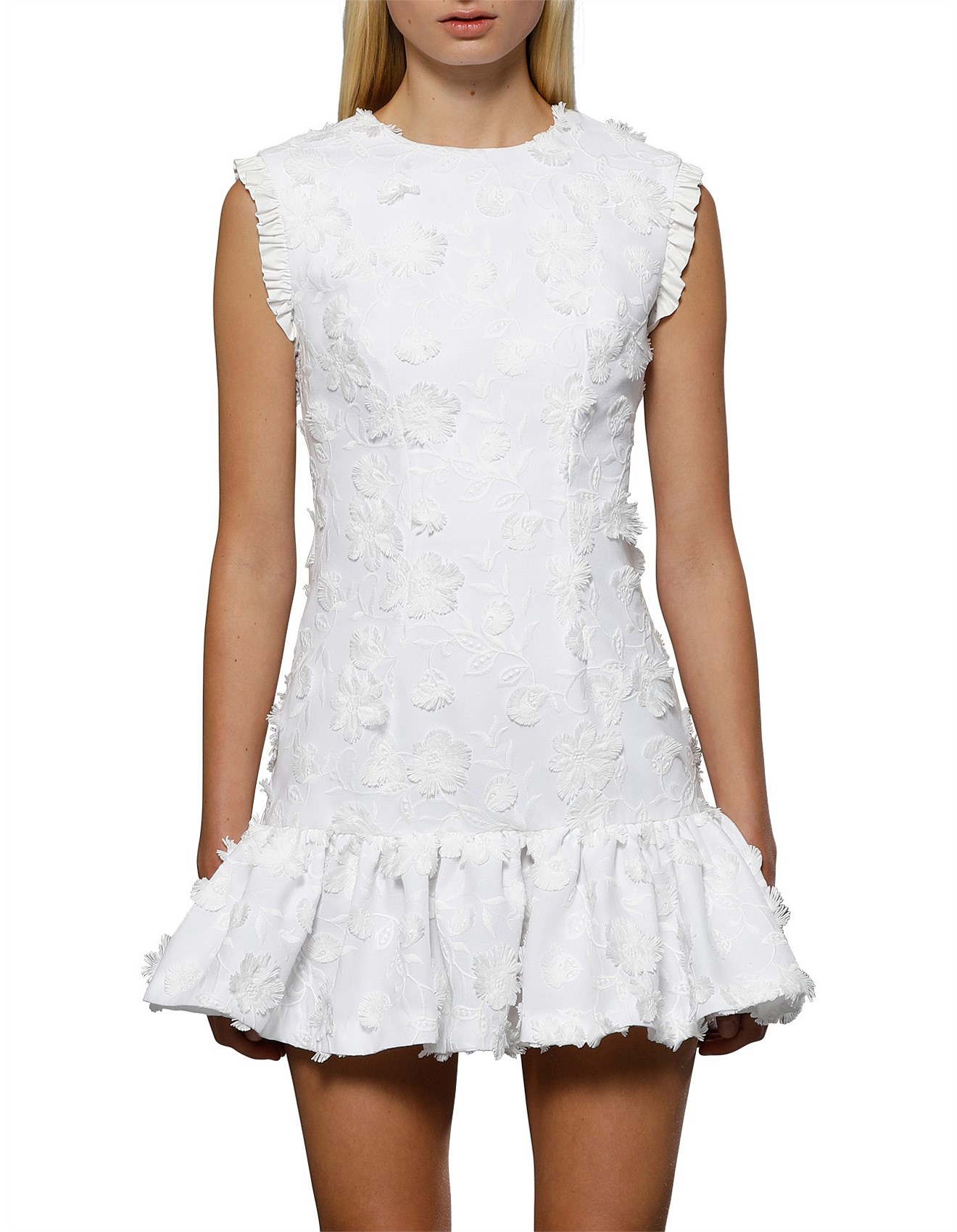 Strapless Dress David Jones By Johnny Dress White By Johnny Secret