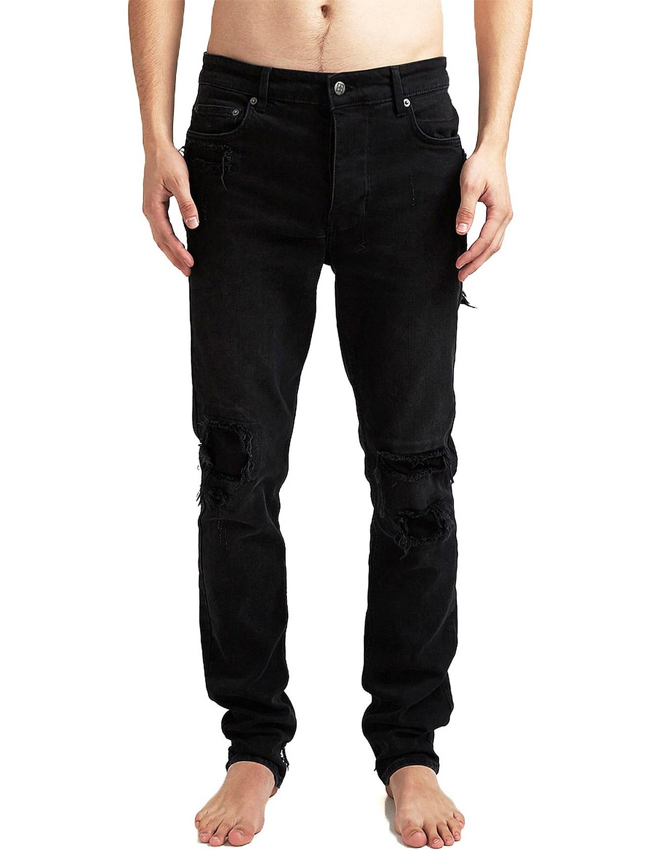 Boneyard Black Ksubi Jeans Womens Ksubi Jeans Chitch Boneyard
