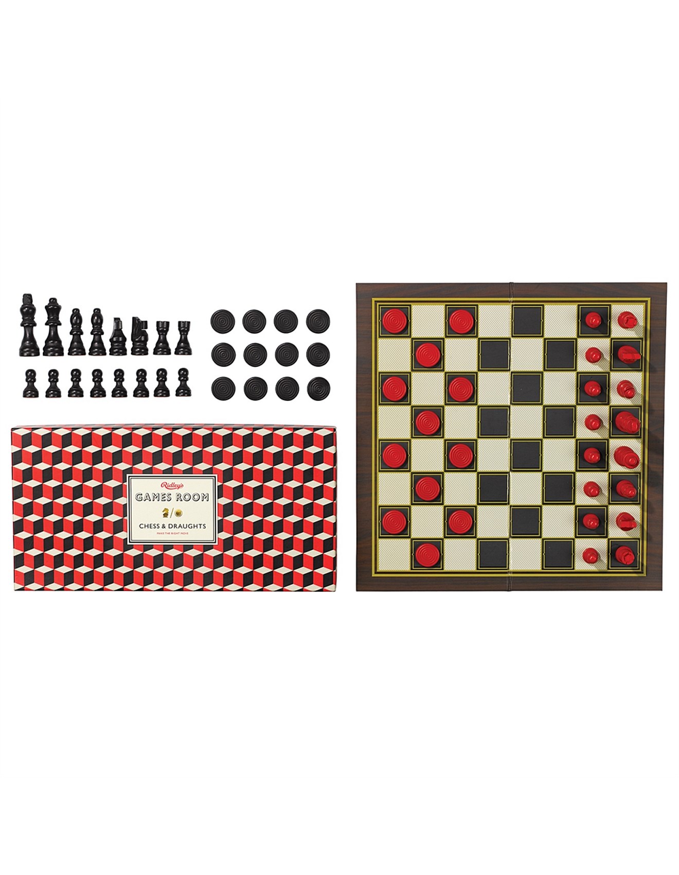Ridley's Games Room Chess & Checkers | David Jones