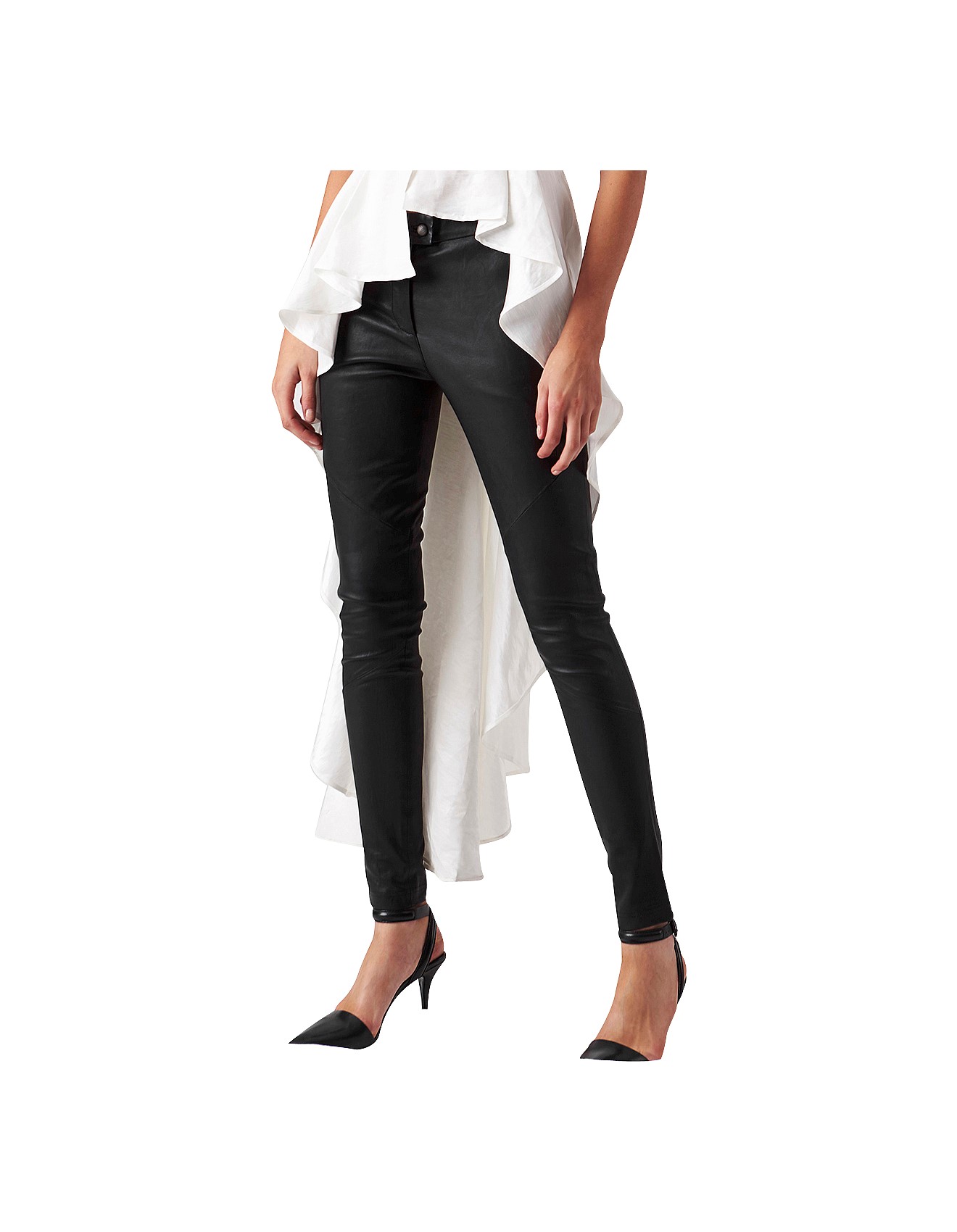 david jones leather pants