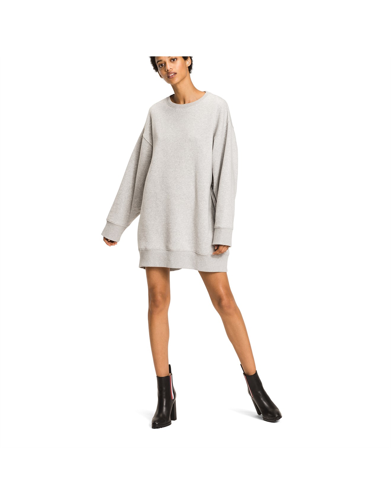 Tommy Hilfiger Gigi Hadid Open Back Sweatshirt Dress David Jones