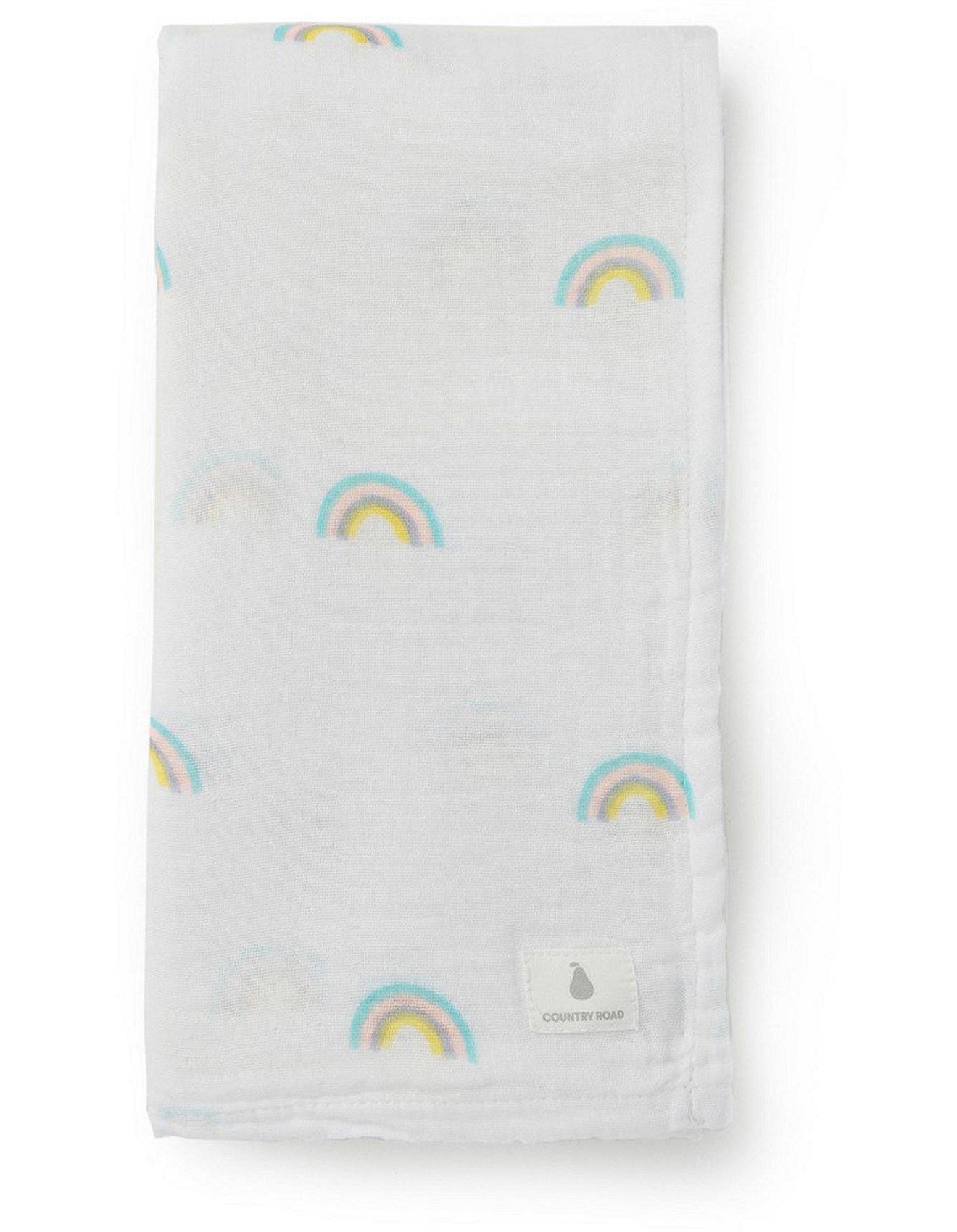 rainbow muslin wrap