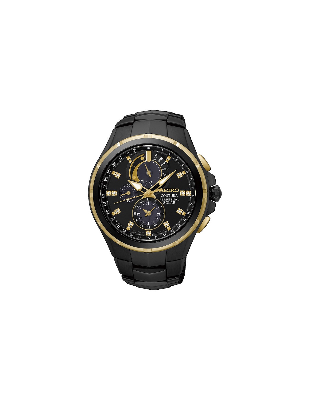 Seiko Seiko Men's Coutura Chronograph Perpetual Watch David Jones