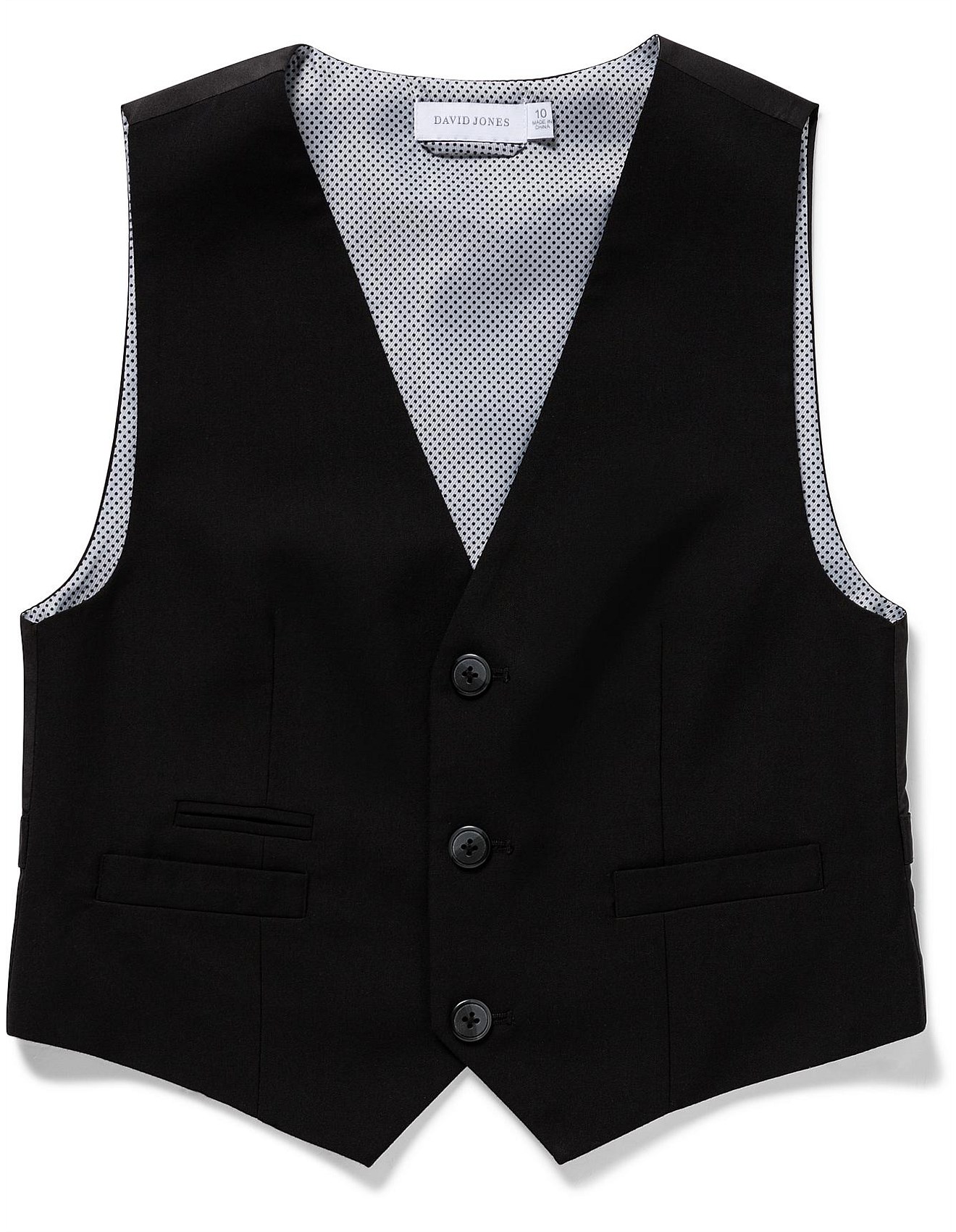 DAVID JONES TAILORED VEST (814 Years)