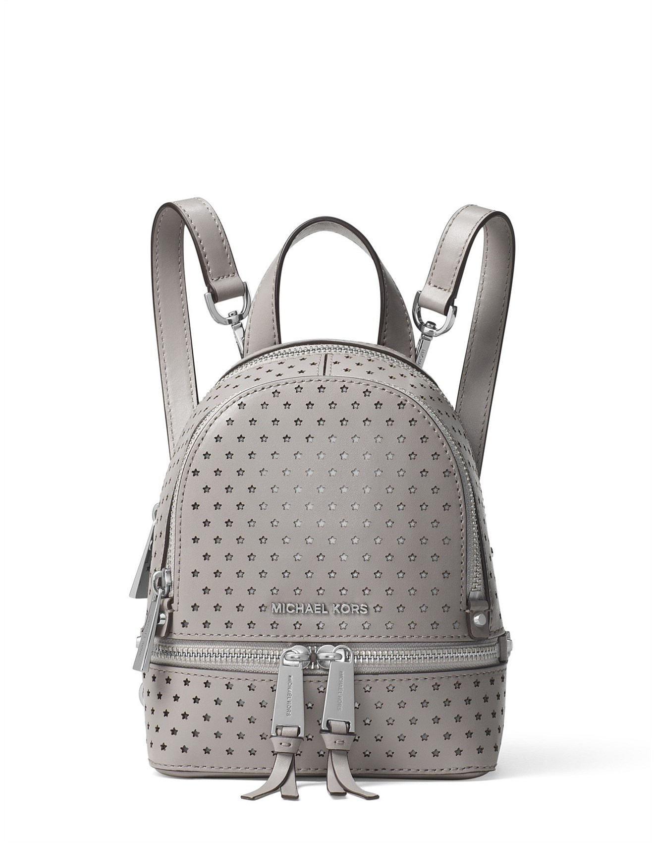 michael kors perforated backpack