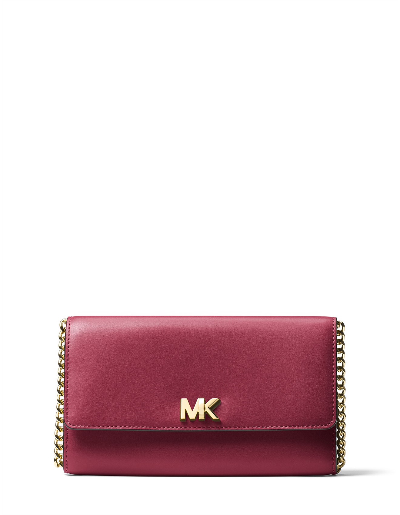 mott leather clutch