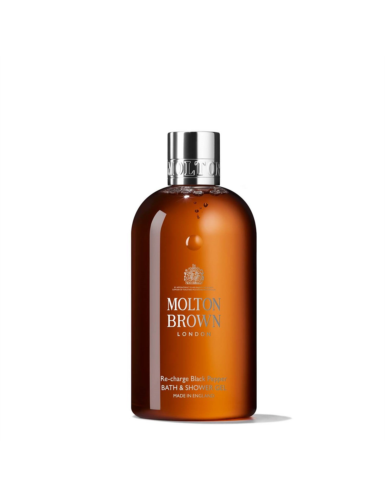 Molton Brown Re-charge Black Pepper Bath & Shower Gel 300ml