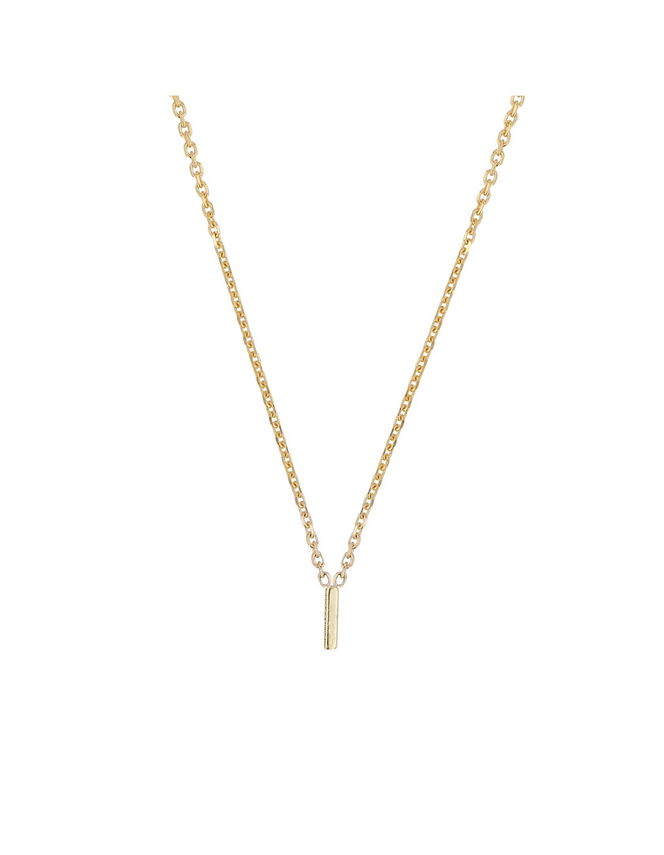 Sarah Sebastian I Petite Letter Necklace David Jones