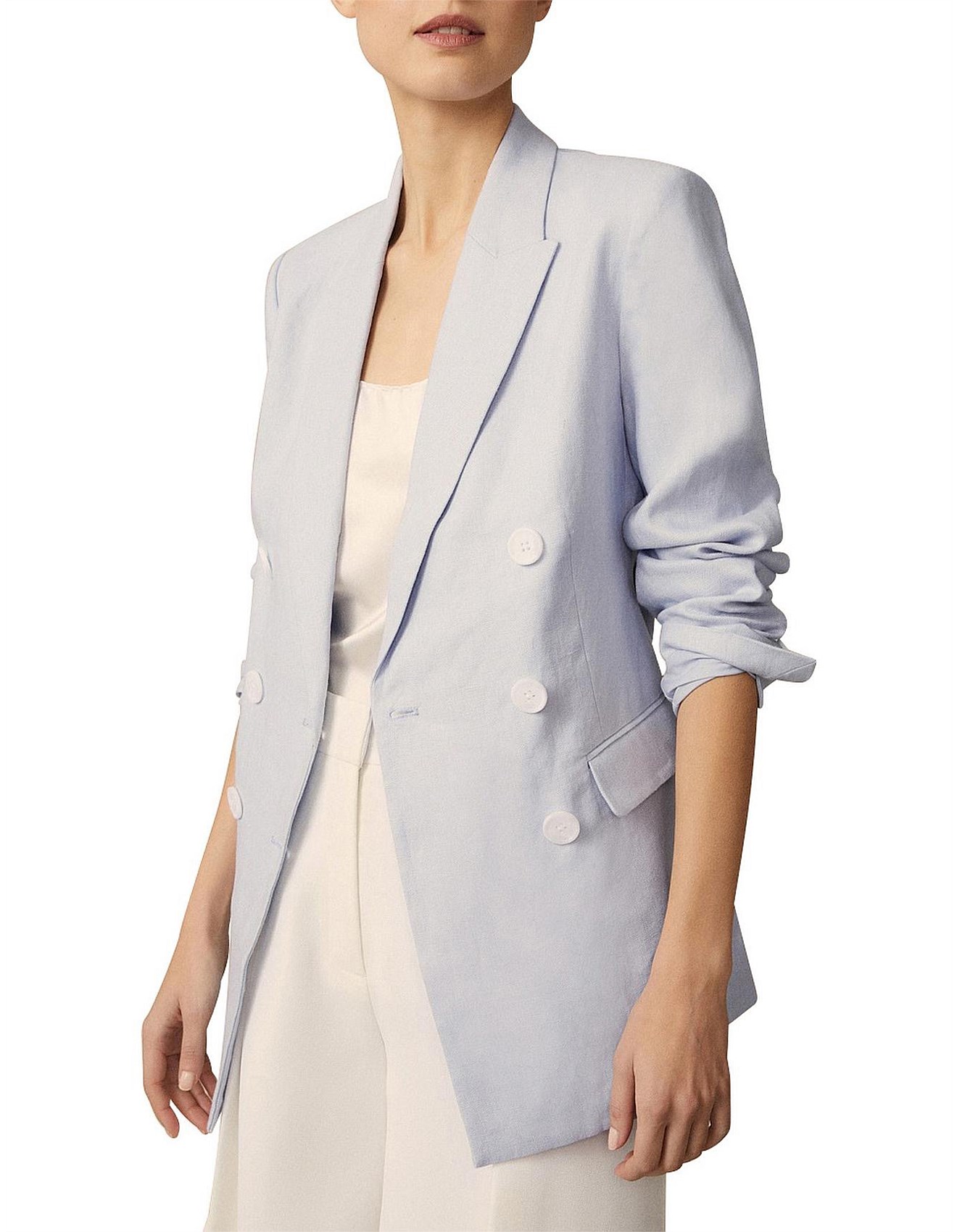 witchery linen blazer
