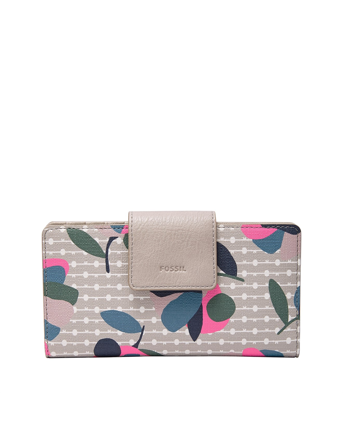 Fossil Emma Clutch Pink Fossil Emma Rfid Tab Clutch David Jones