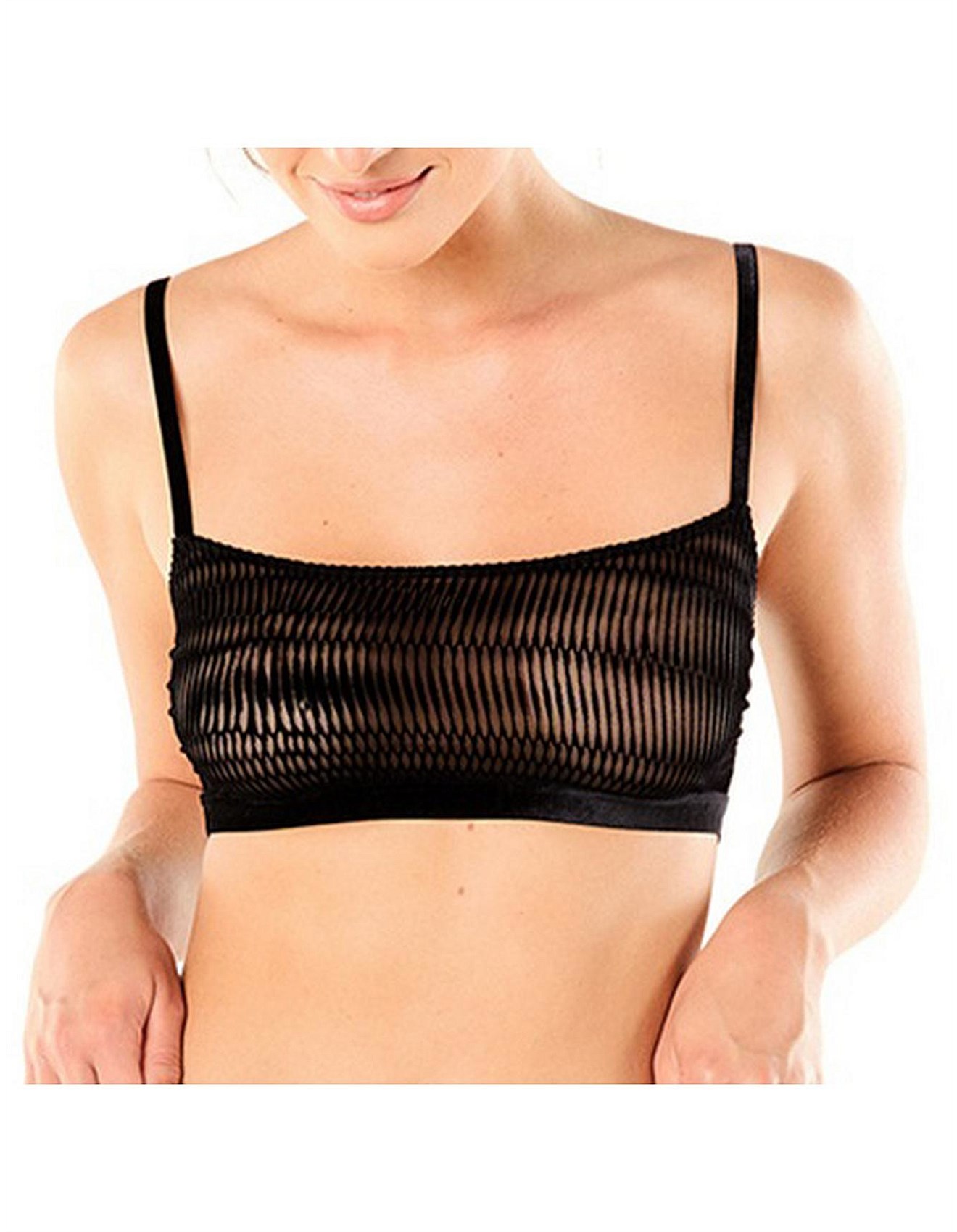 straight neck bralette