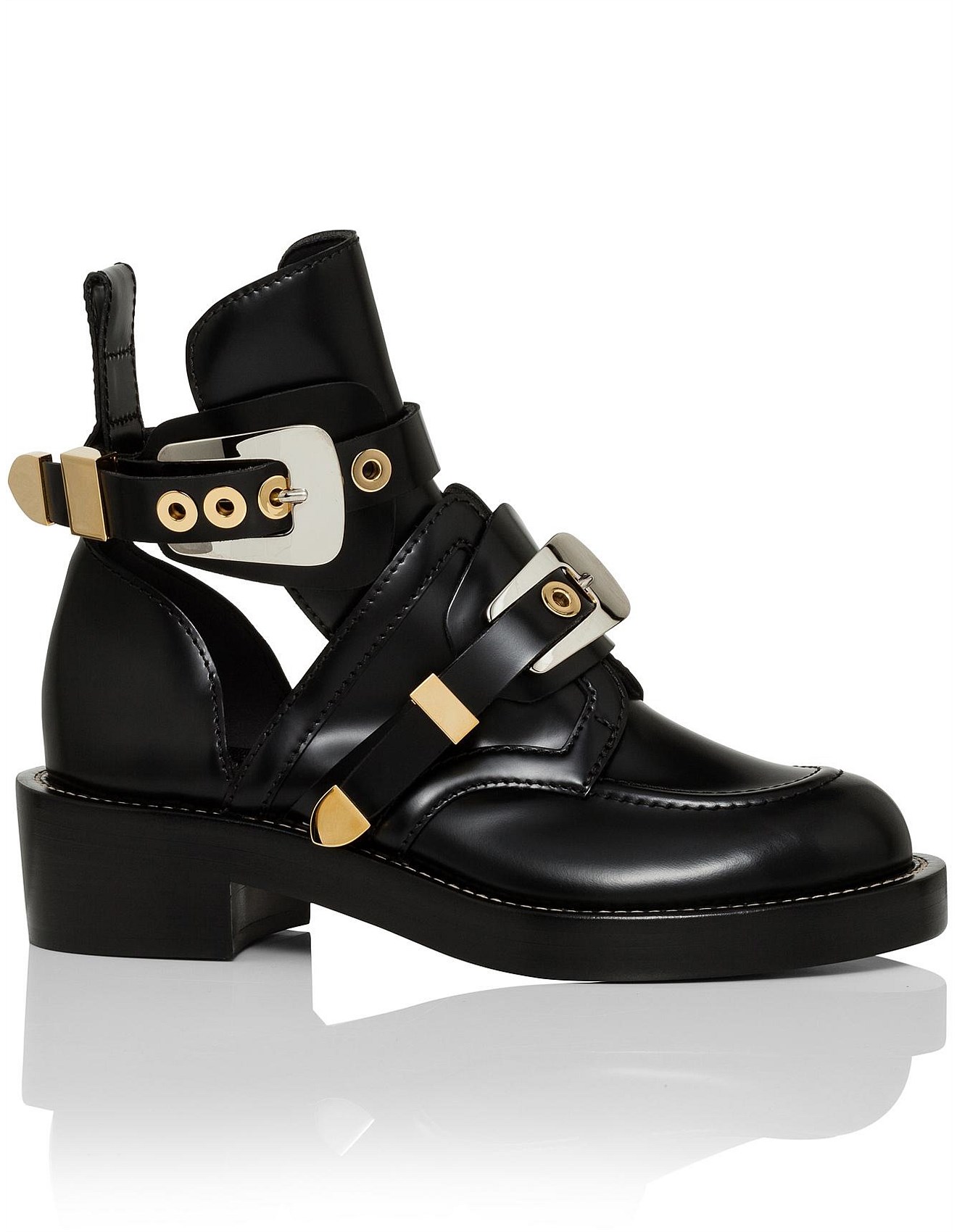 balenciaga belt boots