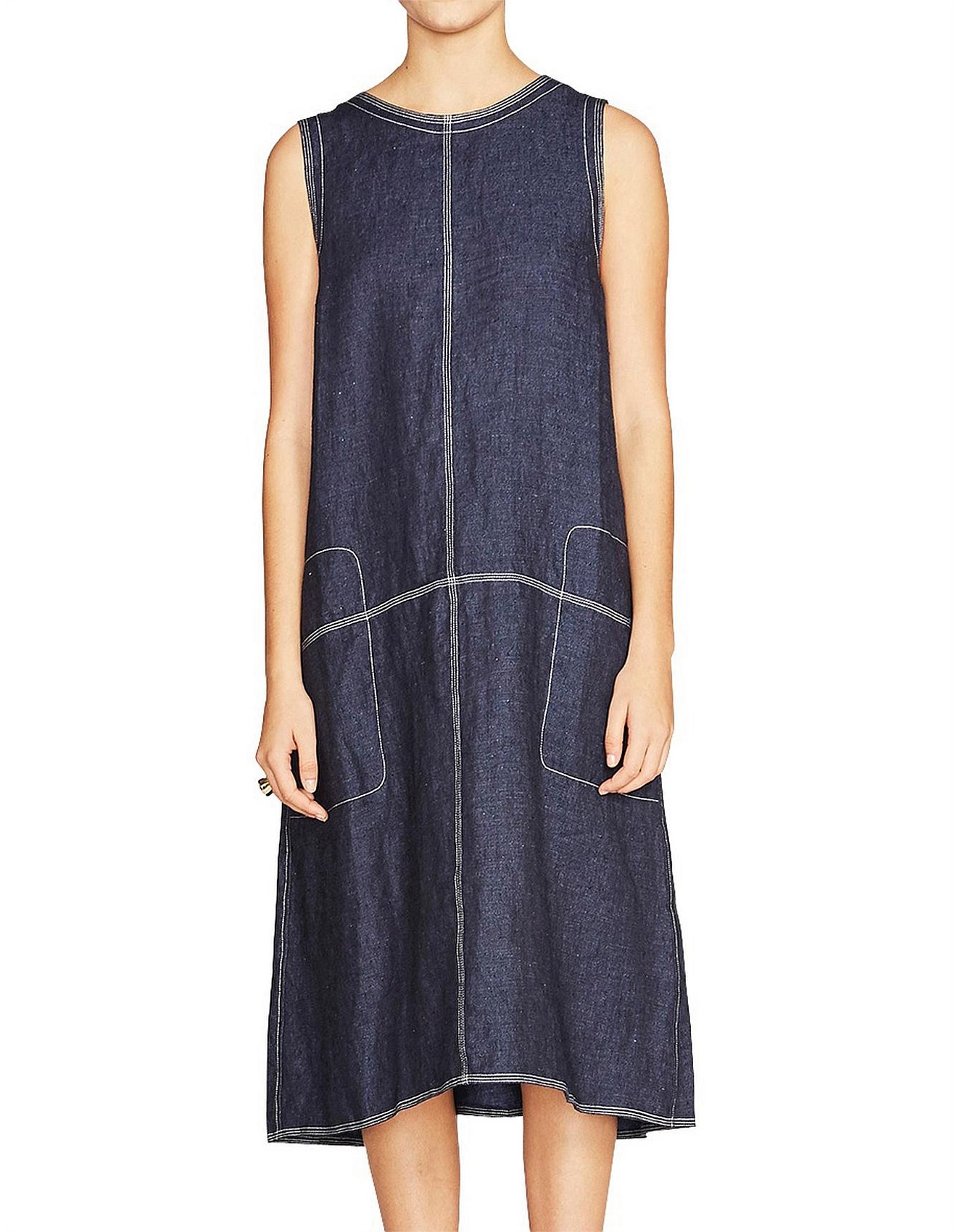 david jones denim dress