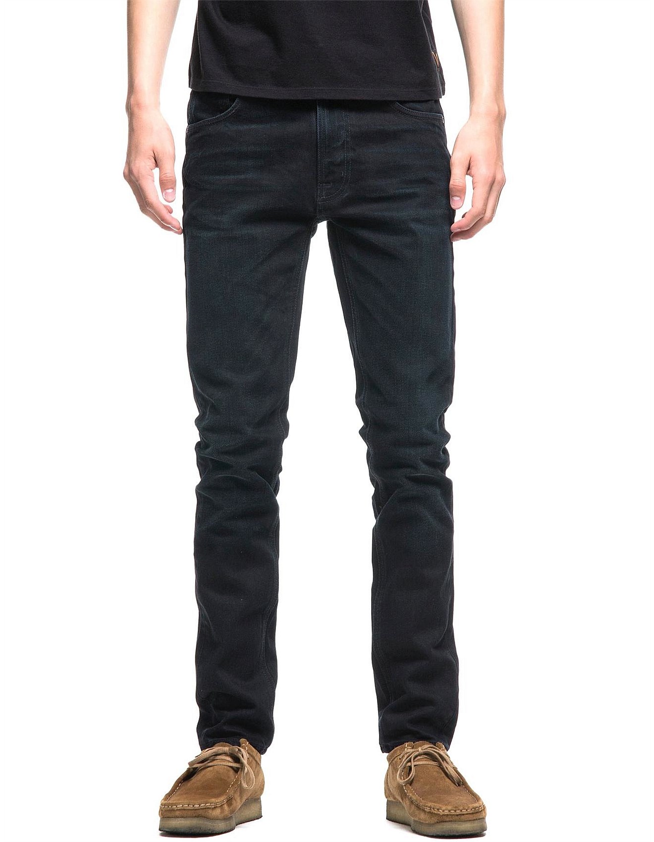 nudie lean dean black sage