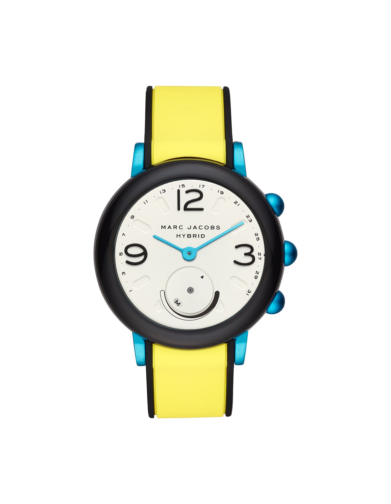 Marc By Marc Jacobs Riley Black Hybrid Smartwatch David Jones - Main Image
