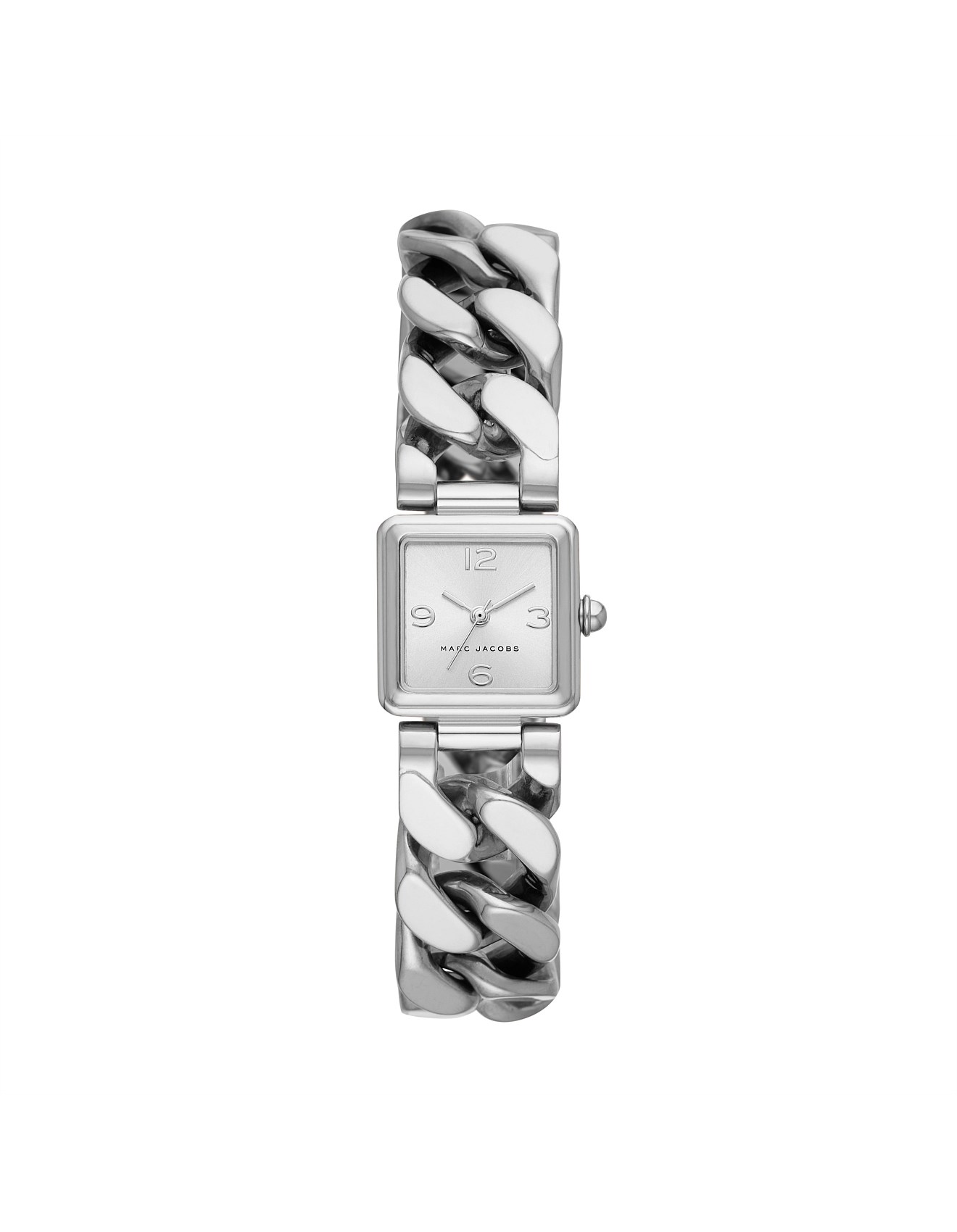 marc jacobs vic watch silver
