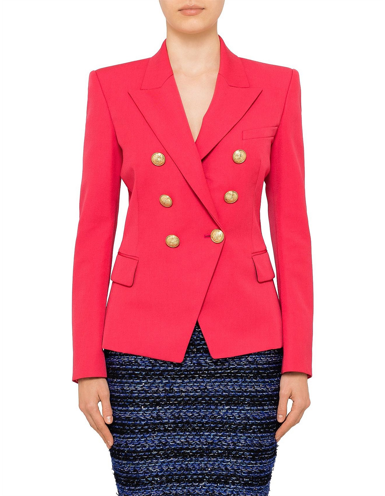Balmain Classic Button Blazer David Jones