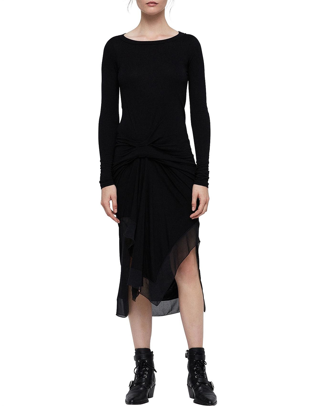 david jones black dress