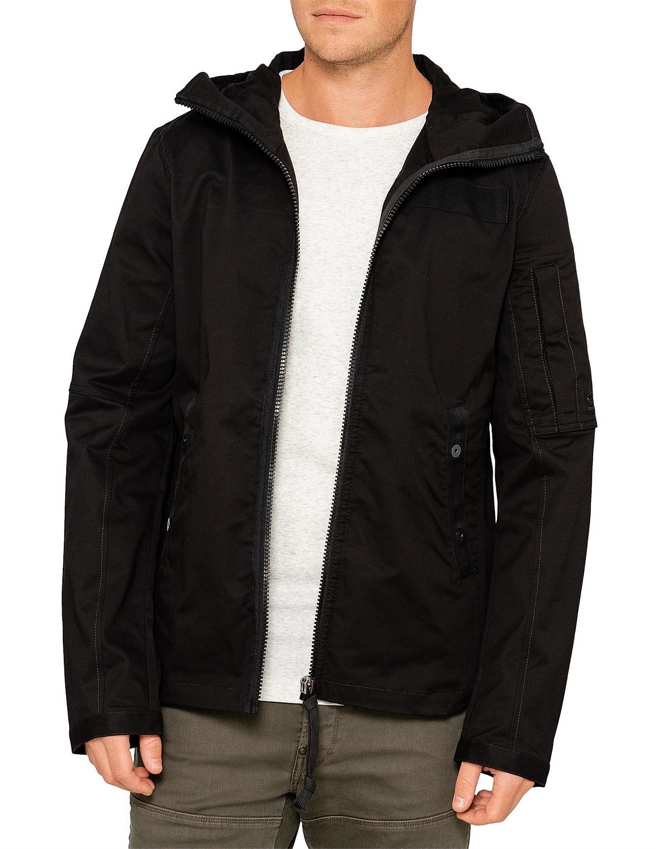 G-star Batt Hooded Overshirt David Jones - Main Image