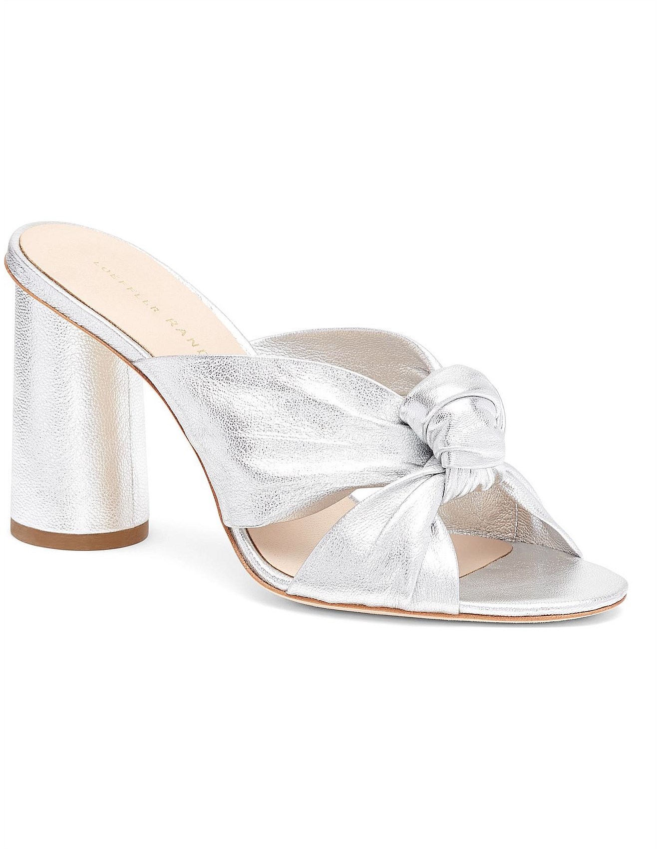 coco high heel knot mule