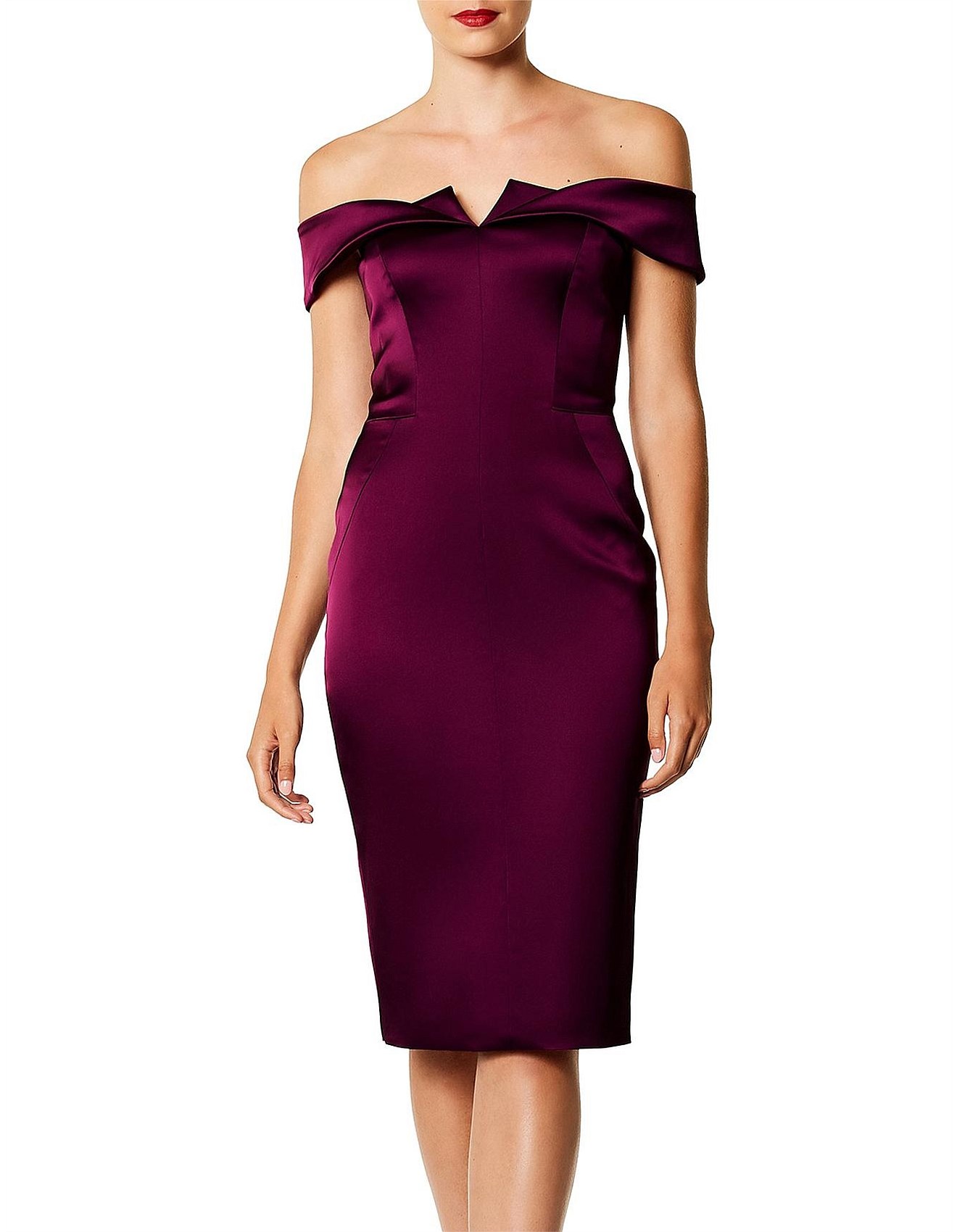 satin bodycon dress karen millen