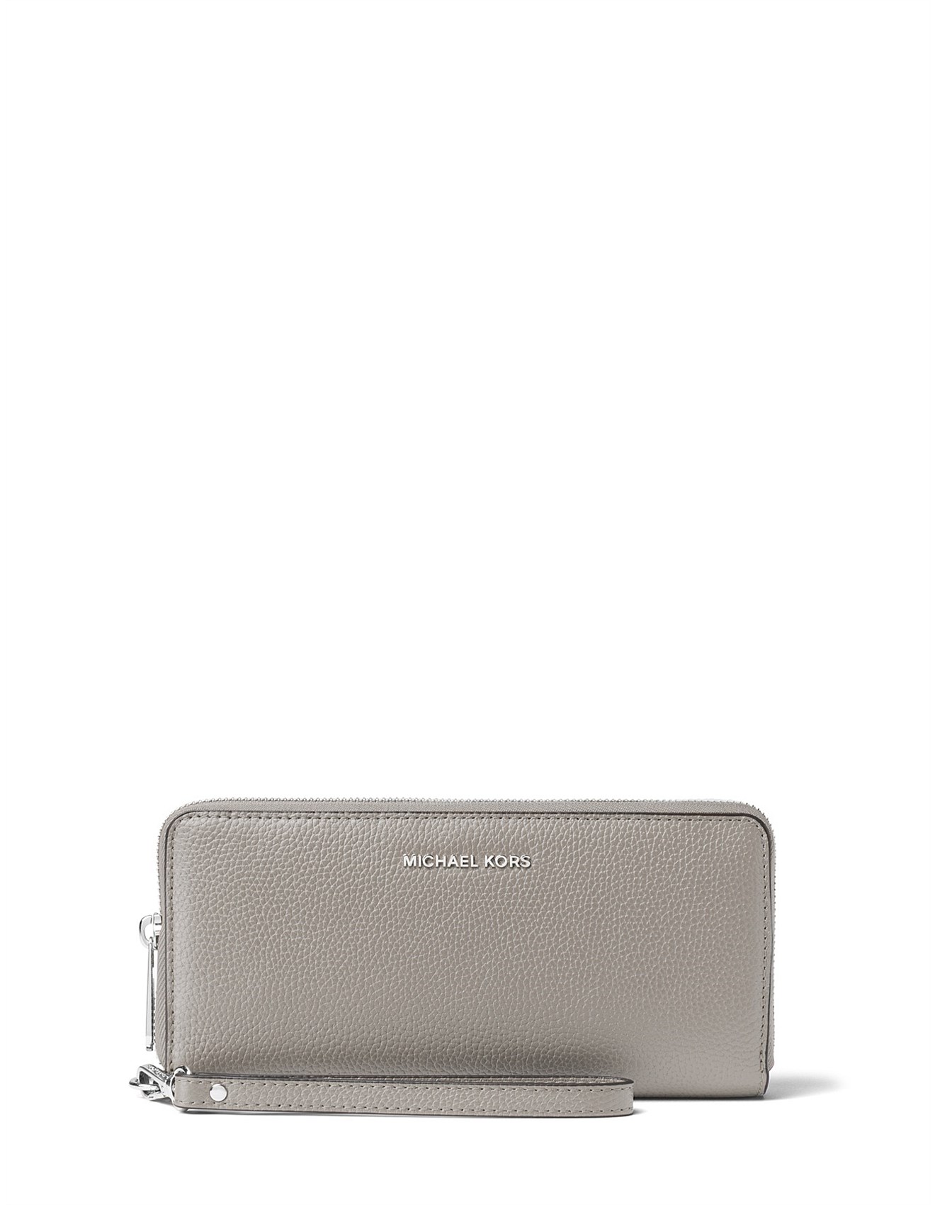 leather continental wristlet