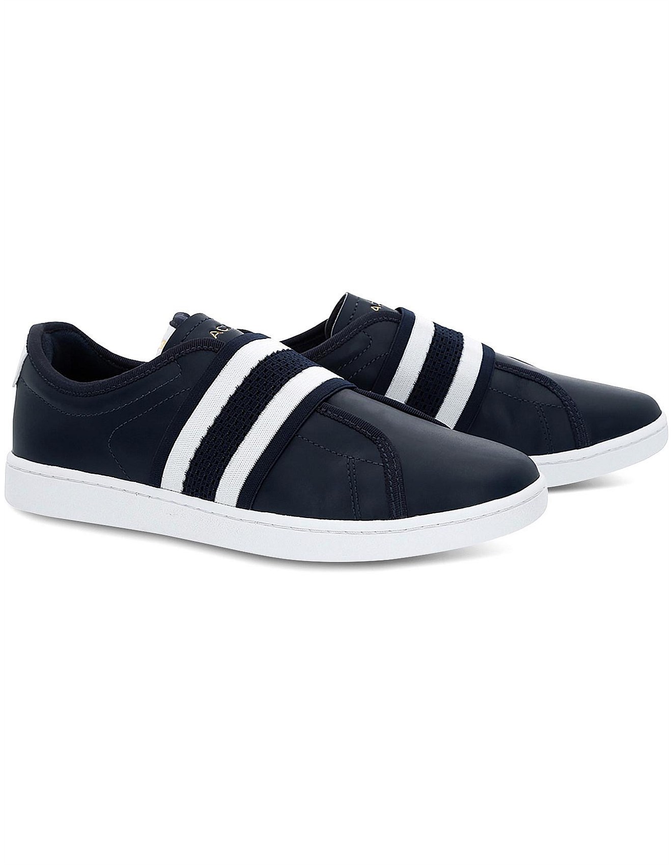 Slip Lacoste Carnaby Lacoste Women's CARNABY EVO SLIP Shoe, Off