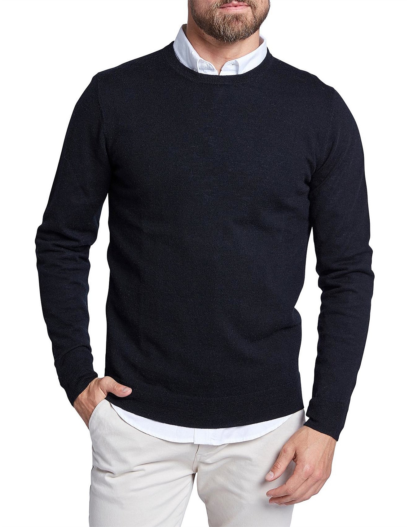 david jones mens knitwear