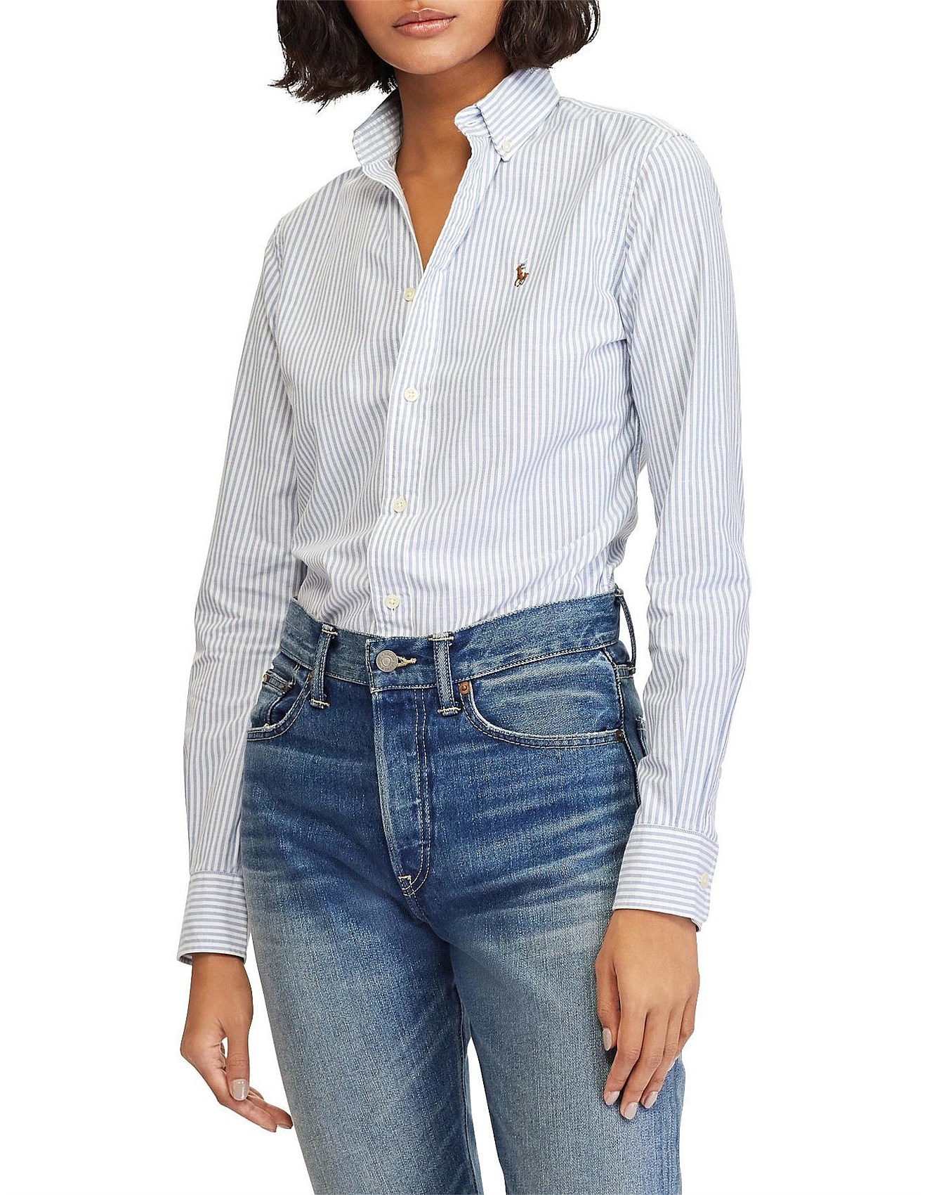 polo ralph lauren slim fit oxford shirt