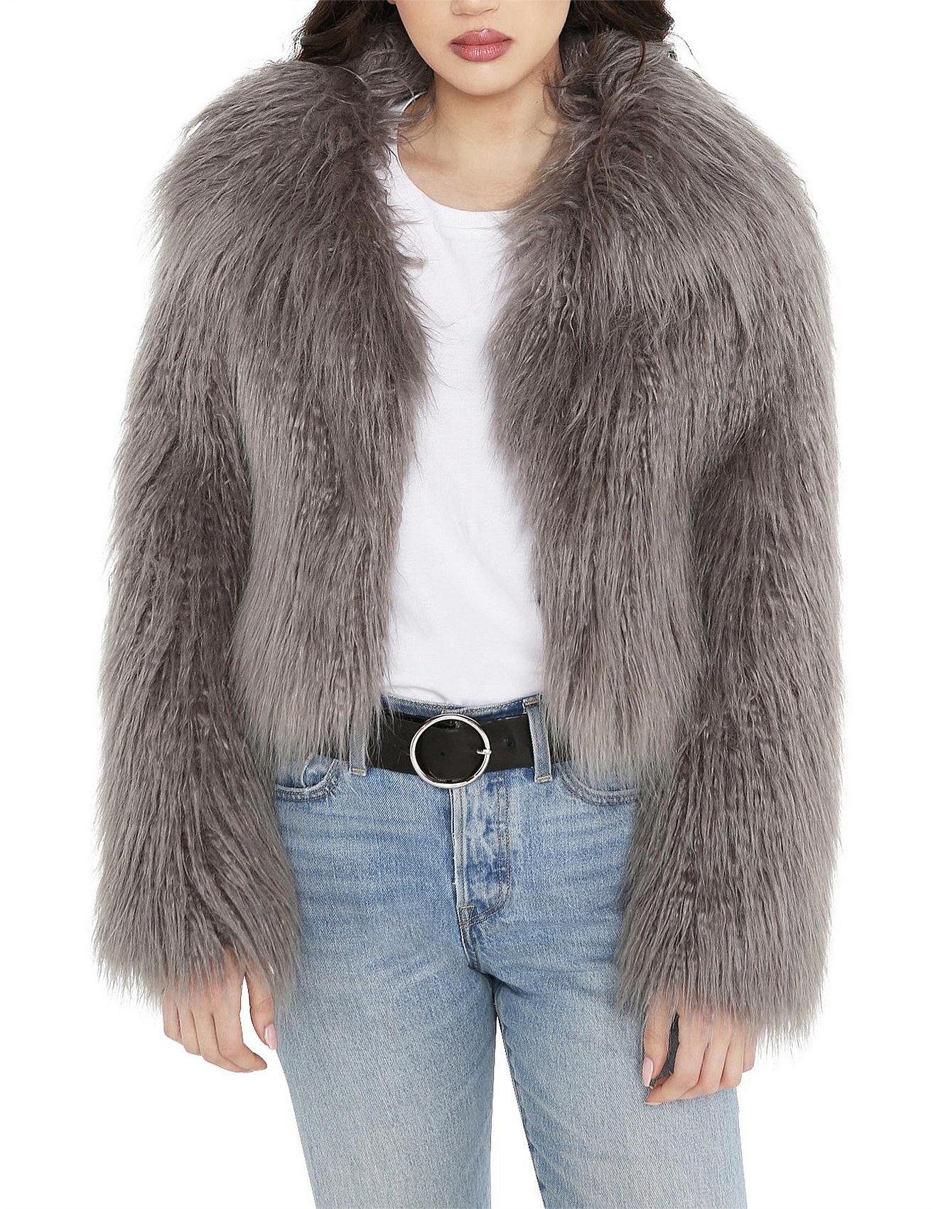 venus faux fur jacket